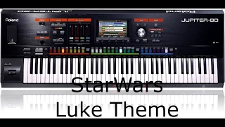 Roland Jupiter80 StarWars Luke Theme