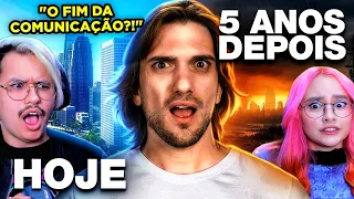 O FIM DO CANAL?! O que aconteceria se a Internet ACABASSE? | React Ciência Todo Dia