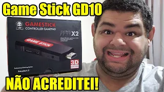 O MELHOR GAME STICK DE 2023! GAME STICK GD10 da AMPOWN! BARATO E RODA TUDO!