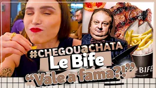 LE BIFE: RESTAURANTE DO ERICK JACQUIN É BOM? #CHEGOUACHATA | Lu Ferreira