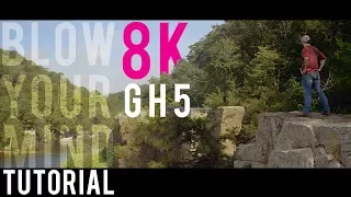 8K SHORT FILM the GH5 (anamorphic) made for YouTube with tutorial (premiere pro) - does size matter?