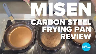 Misen Carbon Steel Frying Pan Review, vs Made In and Mineral B