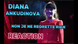 DIANA ANKUDINOVA-NON JE NE REGRETTE RIEN JODEL TIME  REACTION #dianaankudinova #coversong #reaction