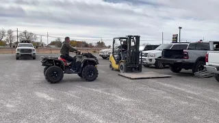 2022 Can Am Outlander 1000R XMR - Loading for the drive home