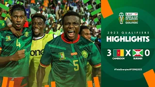 Cameroon 🆚 Burundi | Highlights - #TotalEnergiesAFCONQ2023 - MD6 Group C