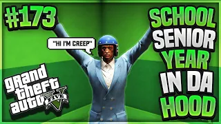 GTA 5 SCHOOL SENIOR YEAR IN DA HOOD EP. 173 - NEW STUDENT 😊😉 (GTA 5 ROLEPLAY)