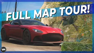 Forza Horizon 5 | Map Tour! Canyons, Volcanoes, Highway Gameplay and MORE!
