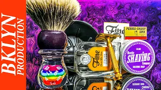 💈 The Great Shave with Gillette Gold 1930 Nordic Shaving, Yaqi Brush, Fine After Shave, Perma-Sharp👍
