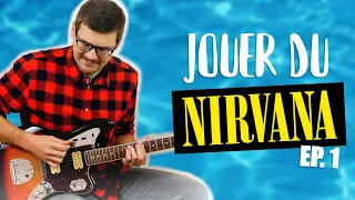 NIRVANA - Smells Like Teen Spirit avec la Fender Jaguar de Kurt ! (tuto guitare + tabs)