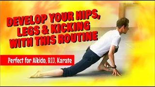 DEVELOP YOUR HIPS, LEGS & KICKING WITH THIS ROUTINE