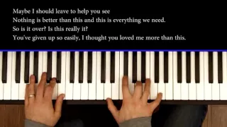 "Take It All" Piano Cover (Adele)