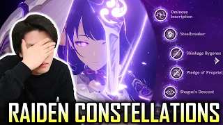 I finally unlocked Raiden's Constellations... - Genshin Monday #40