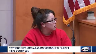 Kayla Montgomery back for more testimony at Adam Montgomery murder trial