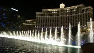 Las Vegas, i giochi d'acqua del Bellagio