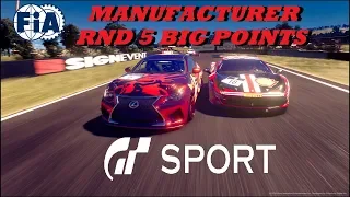 GT Sport Big Names = Big Points - FIA Manufacturer Pre Season Round 5