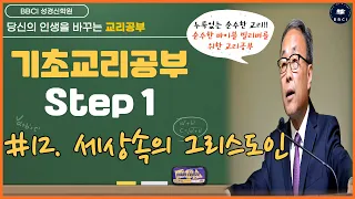 [기초교리공부 Step 1] #12. 세상속의 그리스도인ㅣ김경환 목사