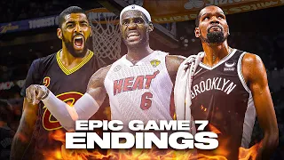 Most EPIC Game 7 Endings in NBA Playoffs 🔥