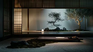 ambient Kyoto: Japanese garden room - Japanese zen music with Koto for relaxation and sleep