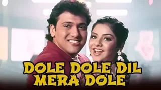 Dole Dole Dil Mera Dole | Full 4K Video Song | Govinda | Divya Bharti - Shola Aur Shabnam