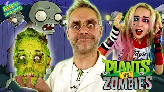 ДОКТОР ЗЛЮ И ХАРЛИ КВИНН ИГРАЮТ В ЗОМБИ ПРОТИВ РАСТЕНИЙ! СБОРНИК PLANTS VS ZOMBIES НА ПАПА ДОМА!