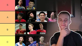 RANKING Men's Singles Badminton Players!