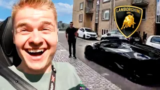 JAXSTYLE KØRER LAMBORGHINI!!