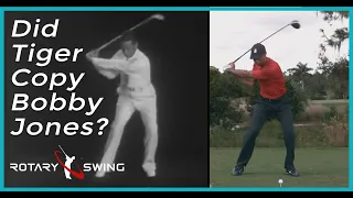 Did Tiger Woods "COPY" Bobby Jones' Golf Swing?