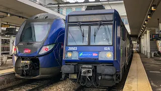 {RER C} Départ d’un UM de Z20500 Transilien + Z20900 IDF