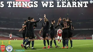 Man City THRASH Arsenal | Arsenal 1 - 4 Man City | Carabao Cup Quarter-Final Match Review