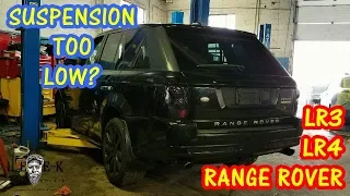 Air Suspension Won't Raise 2004-2014 Range Rover Sport