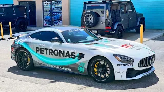 Mercedes AMG GTR Petronas wrap