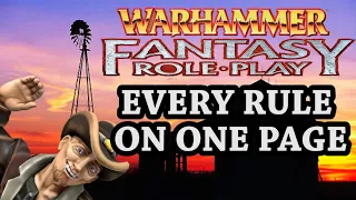 WFRP 4e SRD Fanmade Rule Database |  Homebrew Hoe-Down