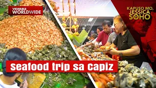 Maki-seafood trip sa pista ng seafoods sa Capiz! | Kapuso Mo, Jessica Soho