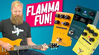 FUN WITH FLAMMA - Freaky Modulation (Atari sounds) - Familiar Looper - & Stereo CAB simulation