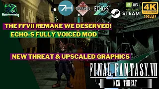 Final Fantasy 7 Best way to play in 2023 - Upscaled Graphics - fully VOICED & Gameplay mods!