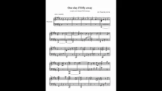 One Day I'll Fly Away - from "moulin rouge" Sheet music version