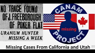 Missing 411-David Paulides Presents Missing Person Cases from California & Utah