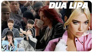 The current trendsetter✨ Reactions of mesmerized Koreans watching Dua Lipa's dazzling MV ｜asopo