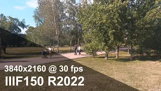 IIIF150 R2022 - 4K (2160p) 30 fps camera video sample