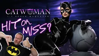 HIT OR MISS? Catwoman [Michelle Pfeiffer] Batman Returns 1/4 Scale Statue | TWEETERHEAD & SIDESHOW