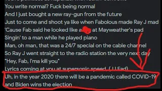 EMINEM PREDICTS COVID (NO LCICKABIT)