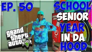 GTA 5 SCHOOL SENIOR YEAR IN DA HOOD EP. 50 - MY BROTHER BECOMES A RAPPER 🎤🎧🎶 (GTA 5 RP)