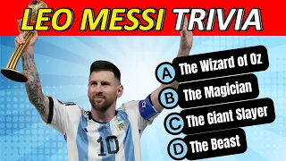 ⚽️🙌 The Ultimate LIONEL MESSI Trivia | How well do you know LEO MESSI?