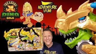 Treasure X Dino Gold “Battle Rex Dino Dissection” Adventure Fun Toy review!