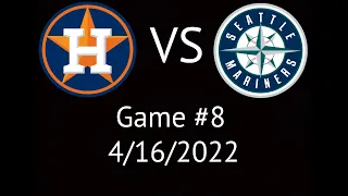 Astros VS Mariners Condensed Game Highlights 4/16/22