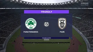 FIFA 21 | Panathinaikos vs Paok - Greece Super League | 04/04/2021 | 1080p 60FPS