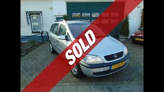 Vree Car Trading | Opel Zafira 1.6 16V 7 PERS. | SOLD | occasions hengelo gld | ©Henny Wissink