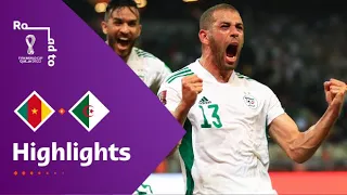 Cameroon v Algeria | FIFA World Cup Qatar 2022 Qualifier | Match Highlights
