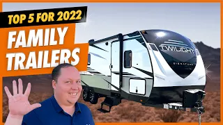 Top 5 Travel Trailer With BUNK BEDS for 2022! Matts RV Reviews Awards!