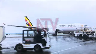 MPs inspect Uganda Airlines’ Entebbe facilities